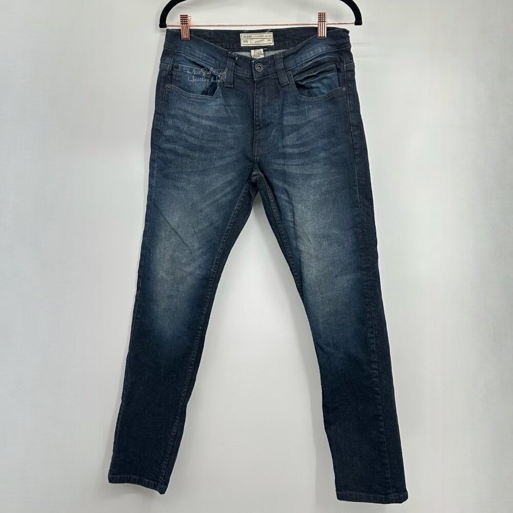 Alexander Julian Stretch Colours Dark Denim Jeans Size 30/30